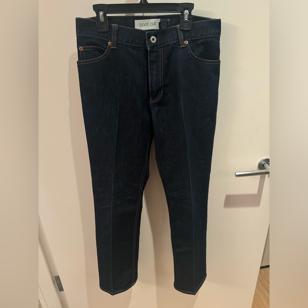 Y2K Vintage Gap 2001 Boot Cut Dark Wash Blue Jeans - Size 4